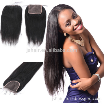 popular products brazilian human hair cheap free parting lace closure